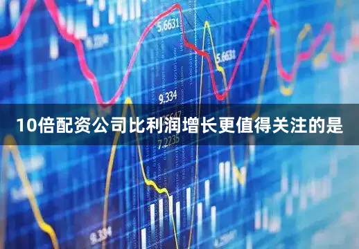 10倍配资公司比利润增长更值得关注的是